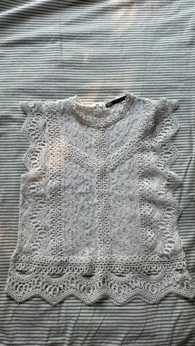White Lace Top