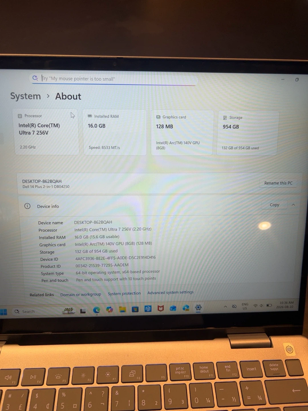 Dell 14 Plus 2-in-1 Touchscreen – Ultra 7 / 16GB / 1TB SSD - photo 3