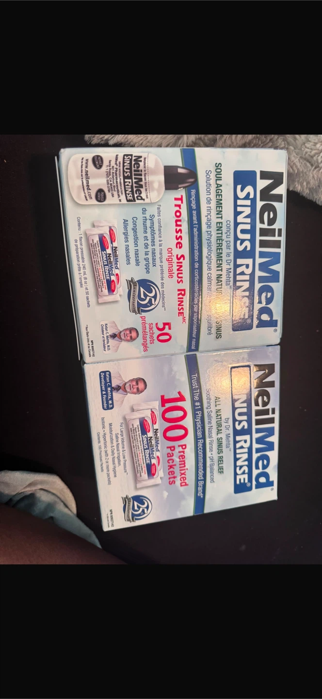 NeilMed Sinus Rinse 100 Premixed Packets