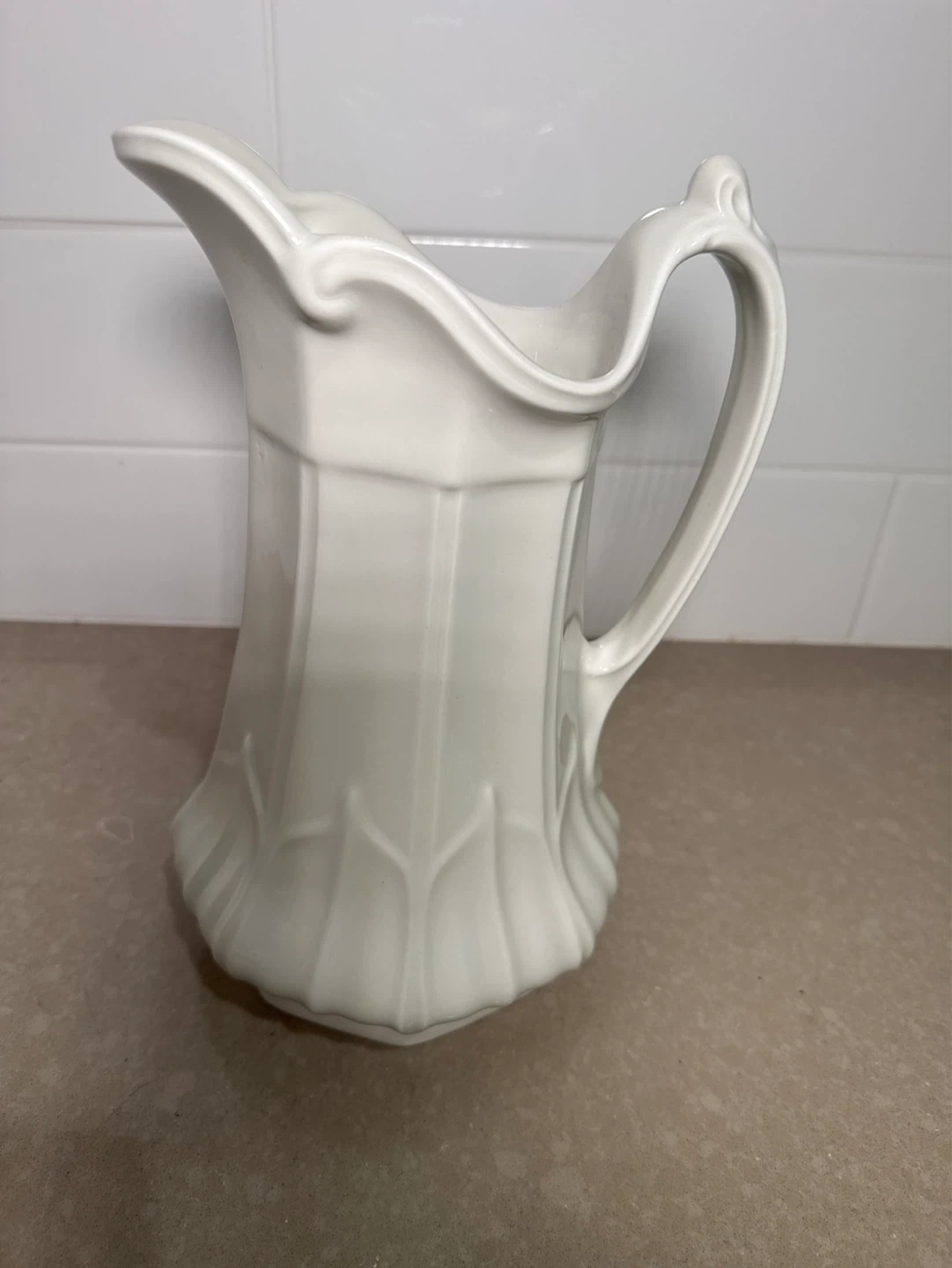 White Pitcher