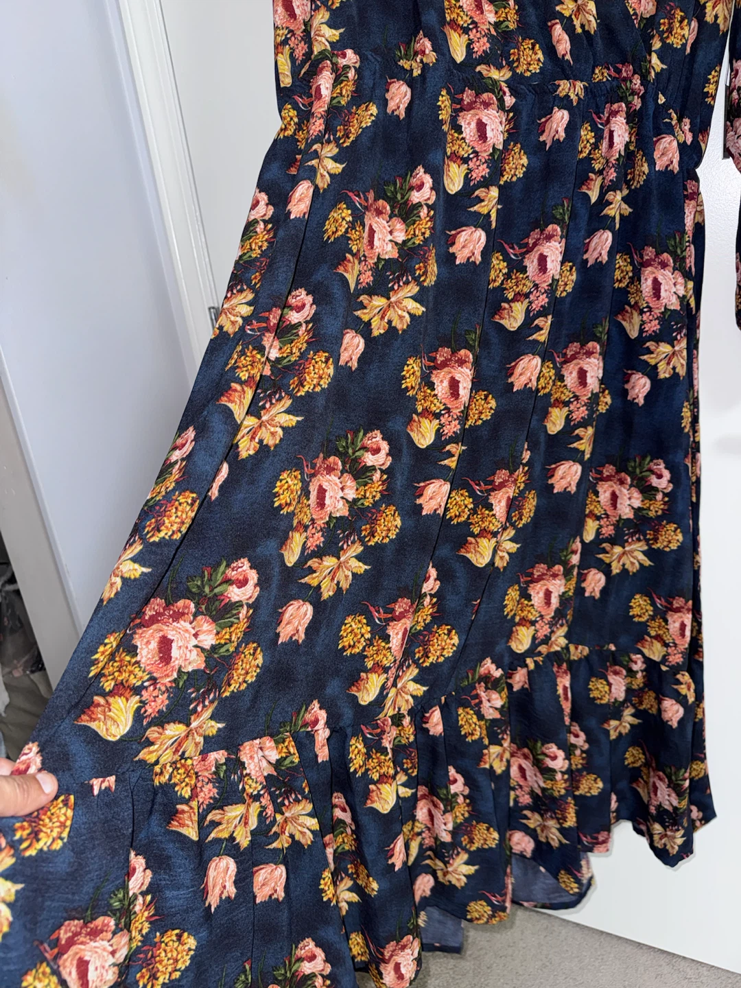 Devoted Floral Wrap Dress - Size 4X - photo 3