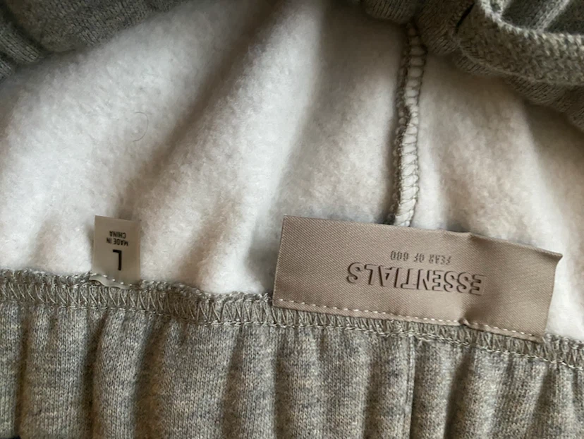 Essentials Fear of God Grey Sweatpants - photo 3