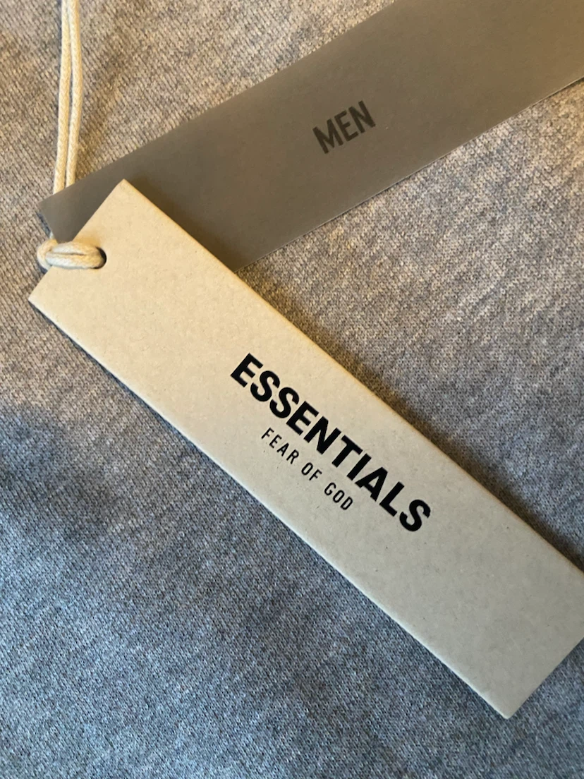Essentials Fear of God Grey Sweatpants - photo 4
