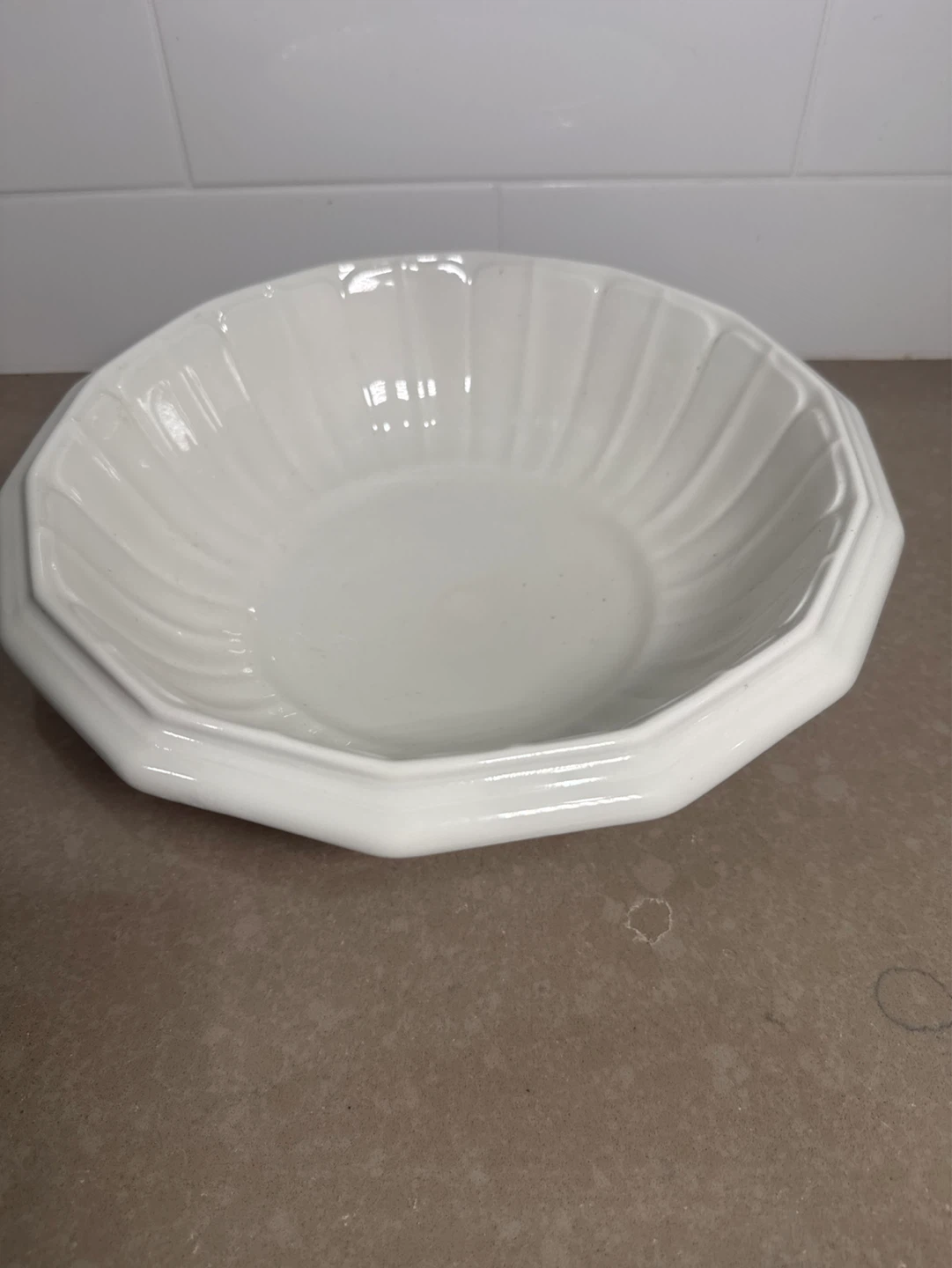 Red Cliff Ironstone Serving Bowl