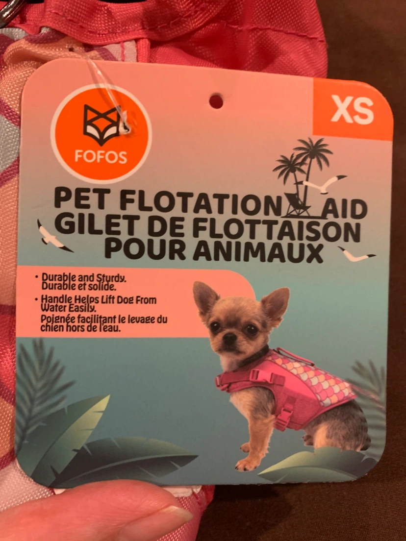 NEW IN TAG - Pet Flotation swim Vest Little Mermaid - XS - photo 2