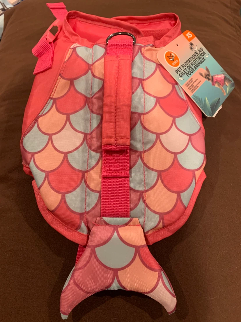 NEW IN TAG - Pet Flotation swim Vest Little Mermaid - XS