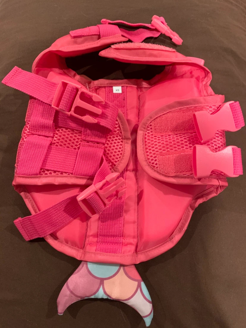 NEW IN TAG - Pet Flotation swim Vest Little Mermaid - XS - photo 5