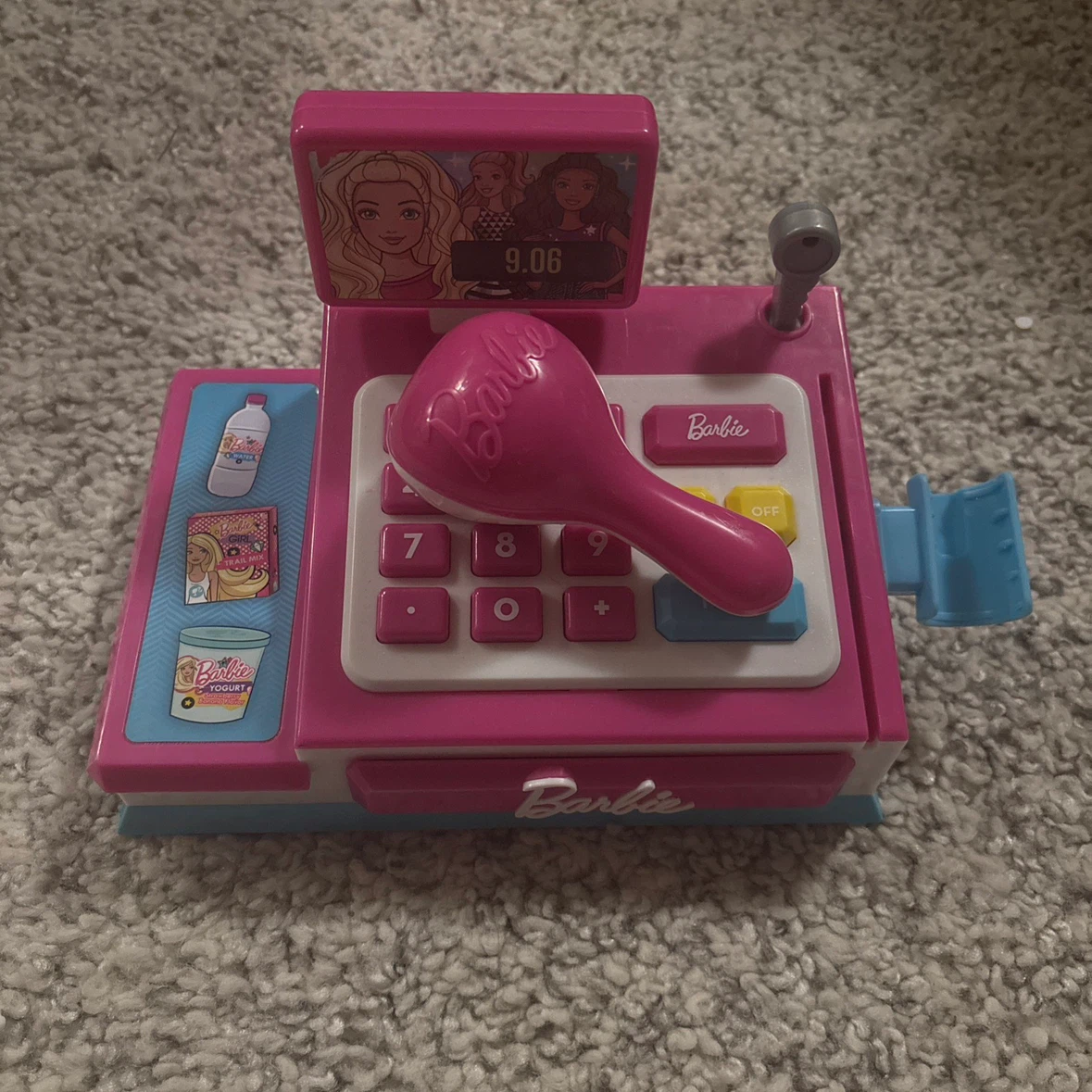 Barbie Toy Cash Register with Money and Credit Card - photo 4