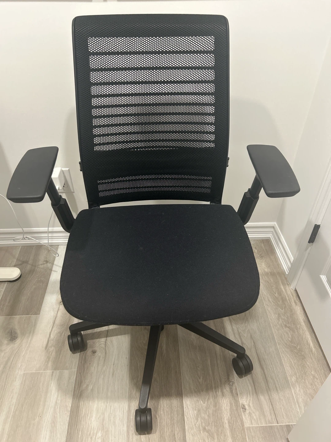 Steelcase Black Office Mesh Chair