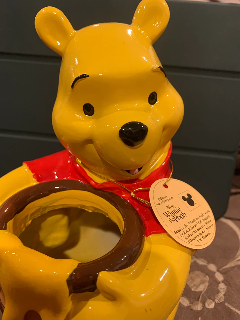 Disney Winnie the Pooh Hunny Pot Figurine - photo 3