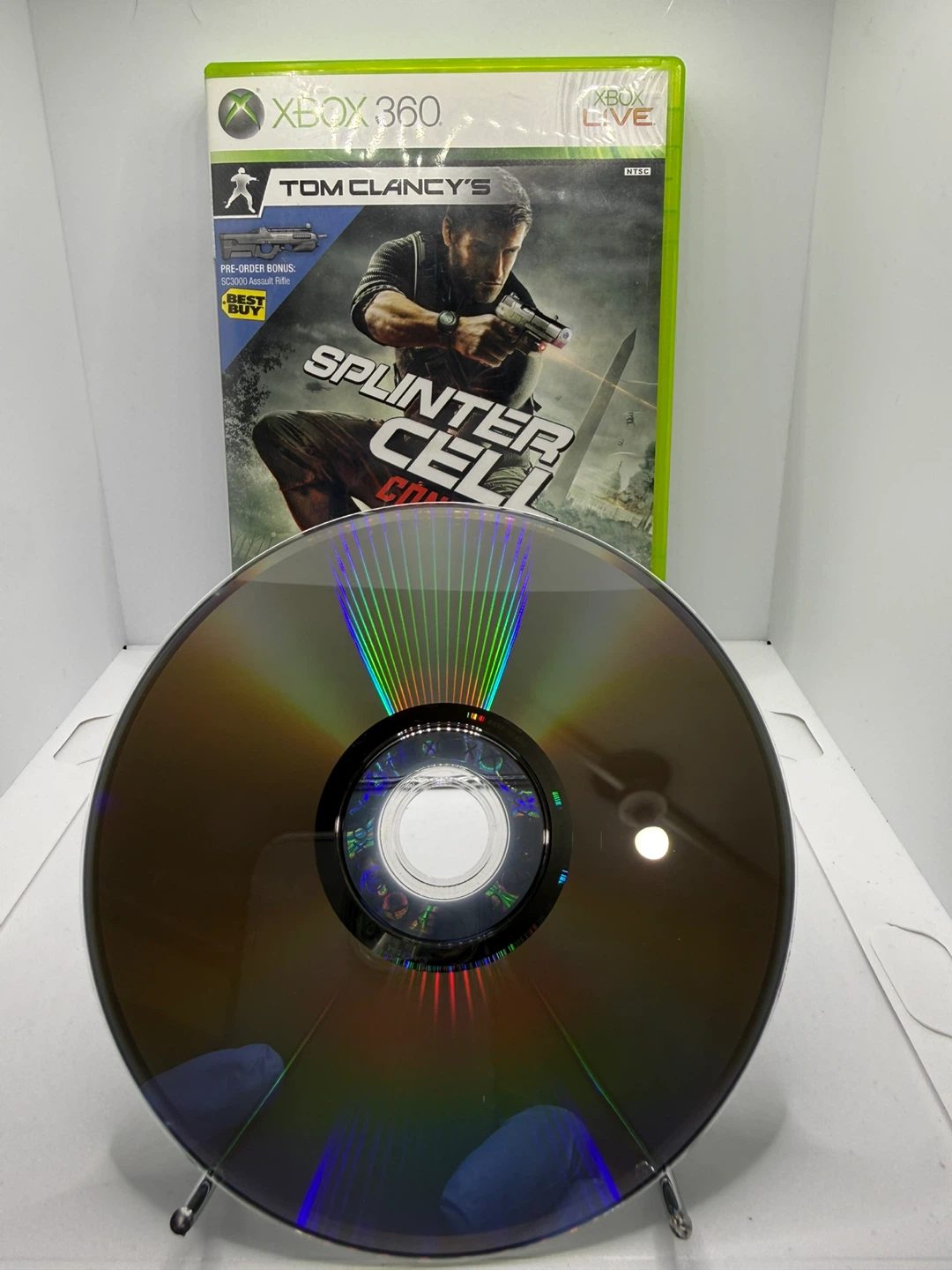 Tom Clancy's Splinter Cell: Conviction CIB Xbox 360 Game