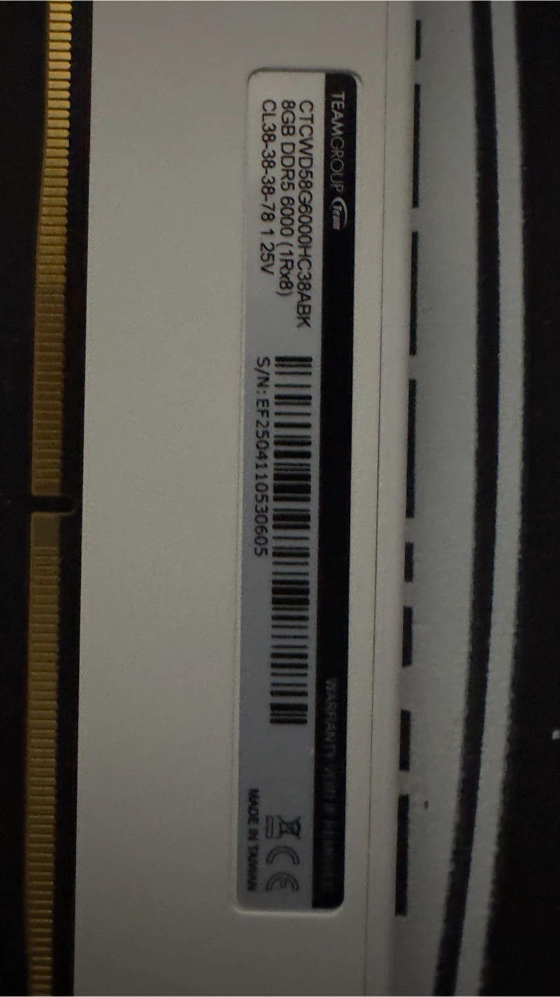 Teamgroup T-CREATE EXPERT DDR5 RAM 8GB - photo 4