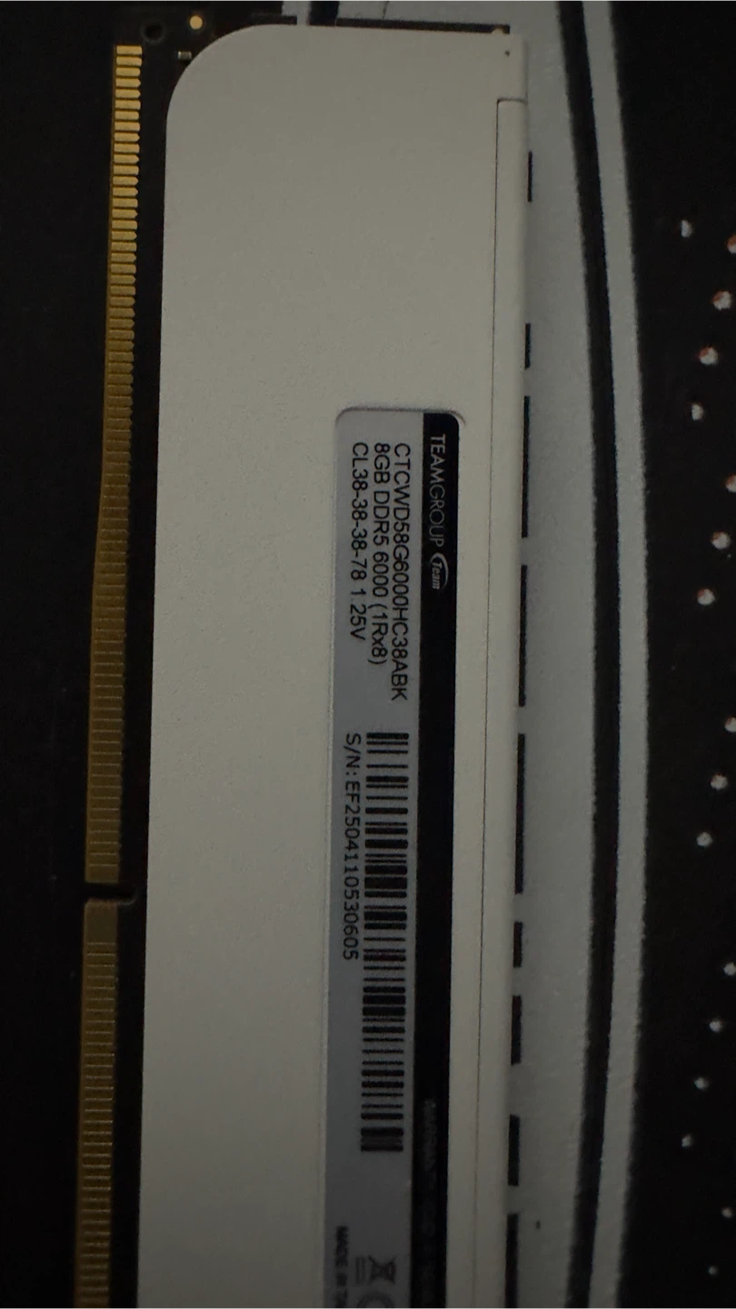 Teamgroup T-CREATE EXPERT DDR5 RAM 8GB - photo 5