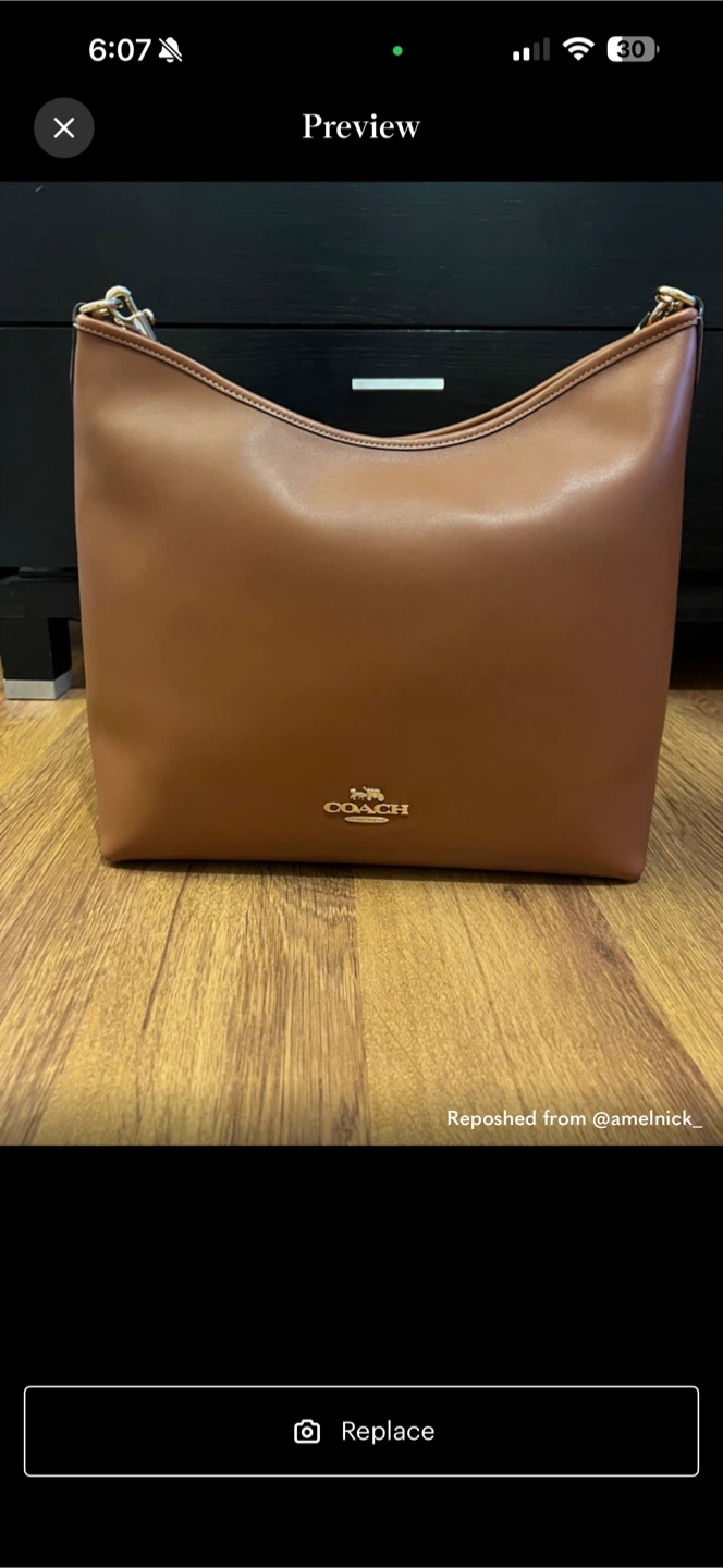 👜 Authentic Coach Large Laurel Shoulder Bag 👜