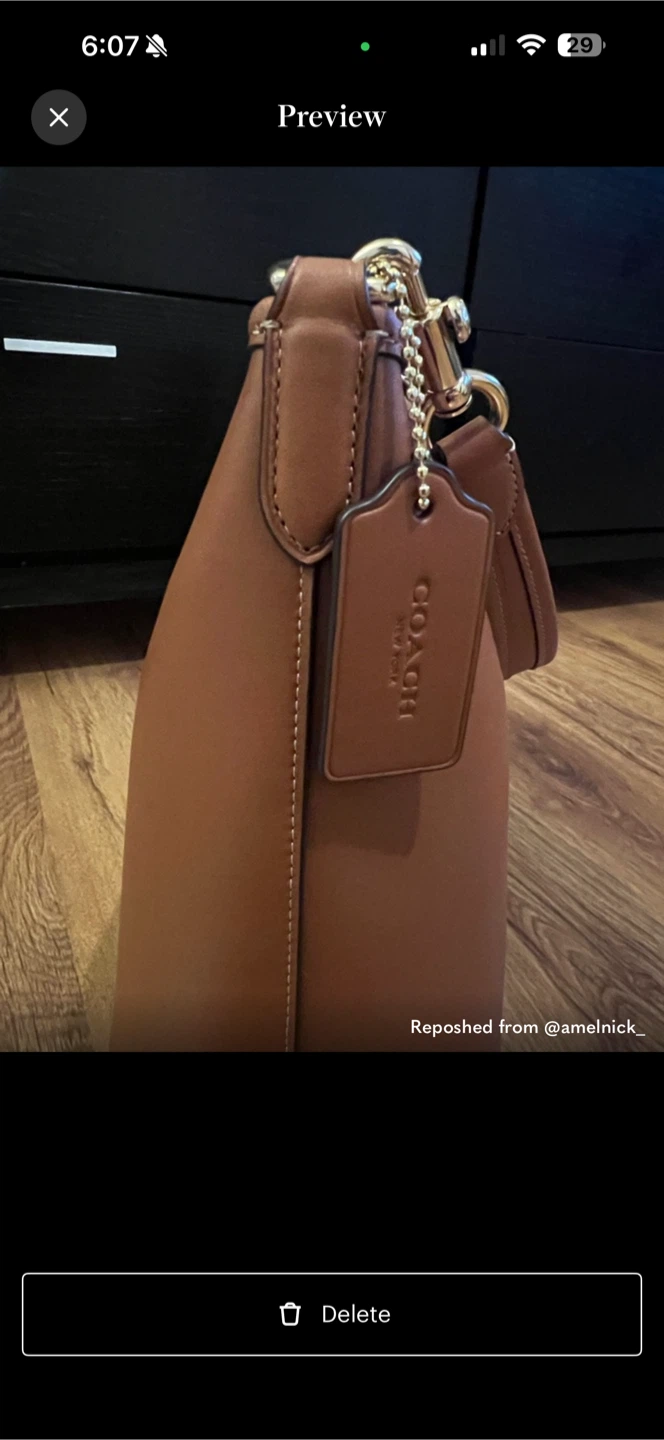 👜 Authentic Coach Large Laurel Shoulder Bag 👜 - photo 2