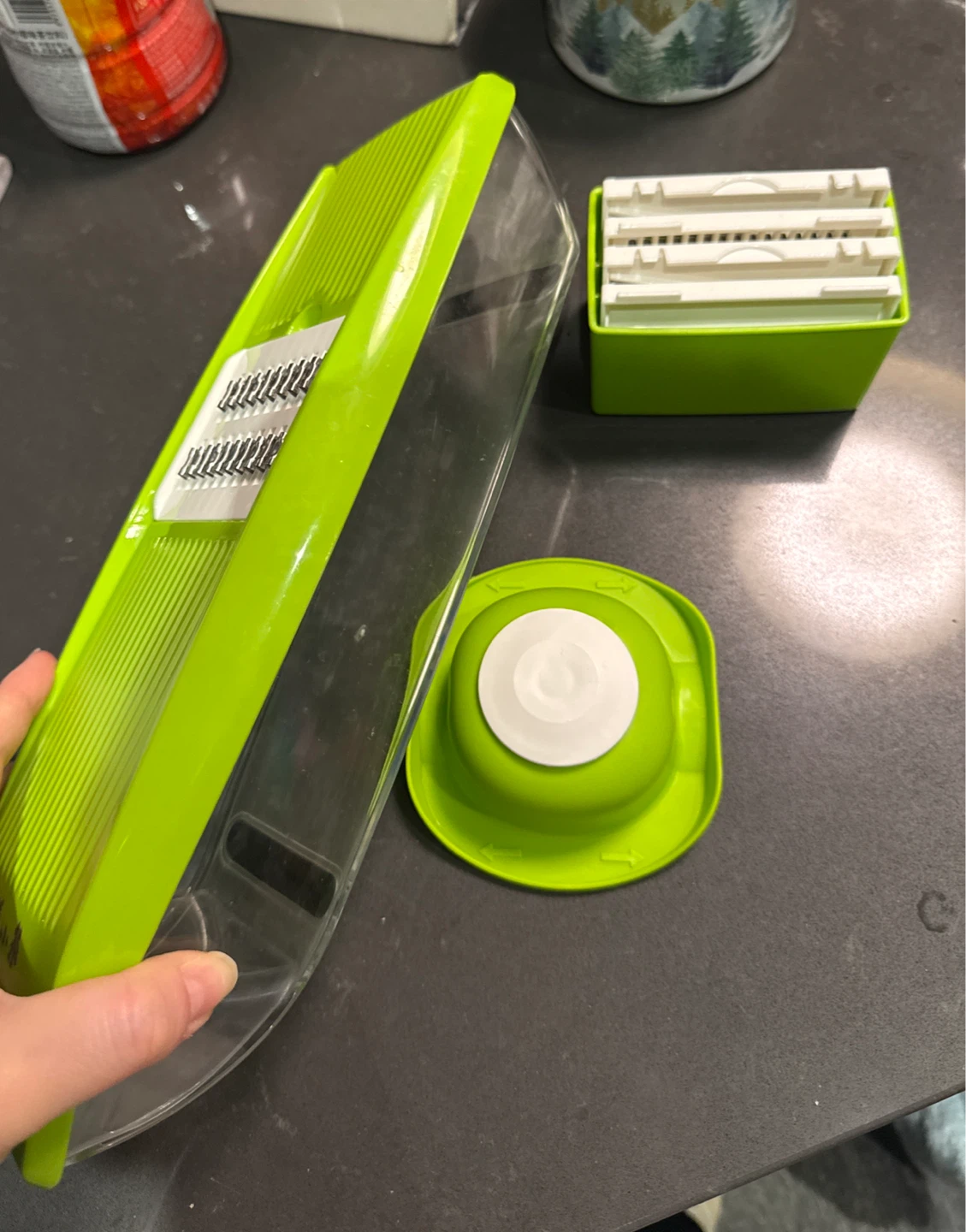 Green Vegetable Slicer and Dicer Set - photo 2