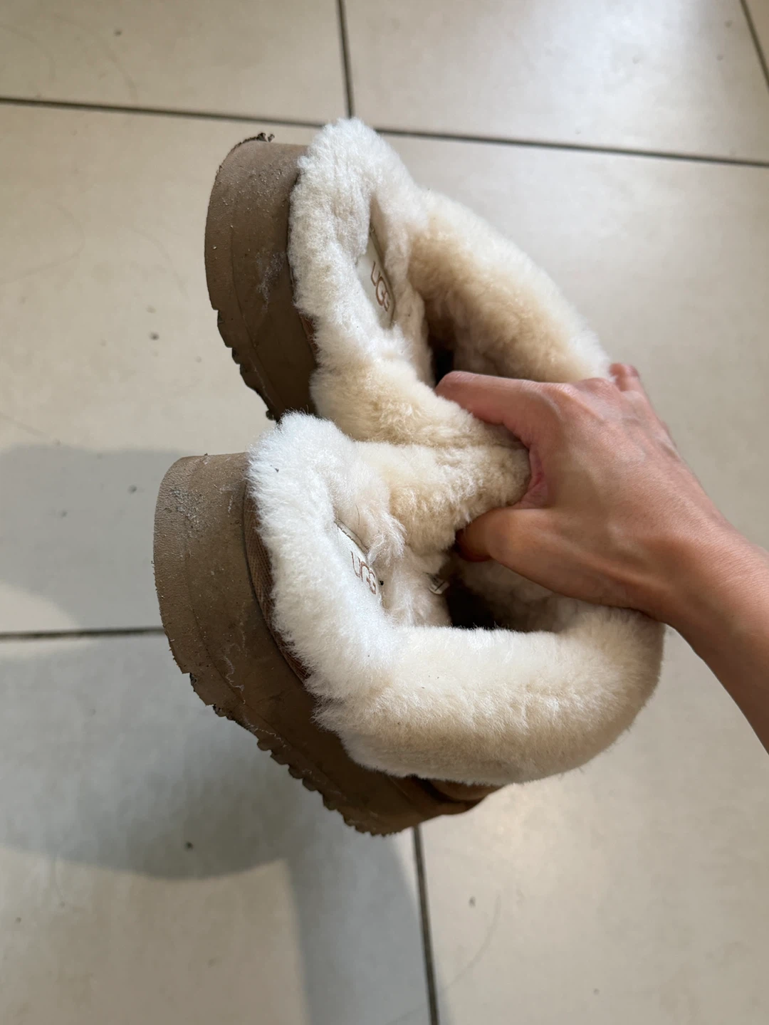 UGG Disquette Slipper - Chestnut - photo 3