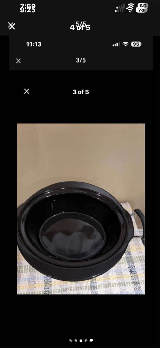 Crock pot slow cooker - photo 2