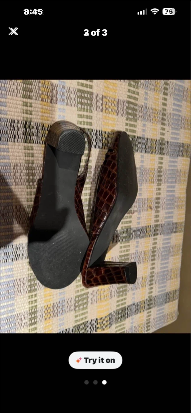 Ladies slingback heels - photo 2