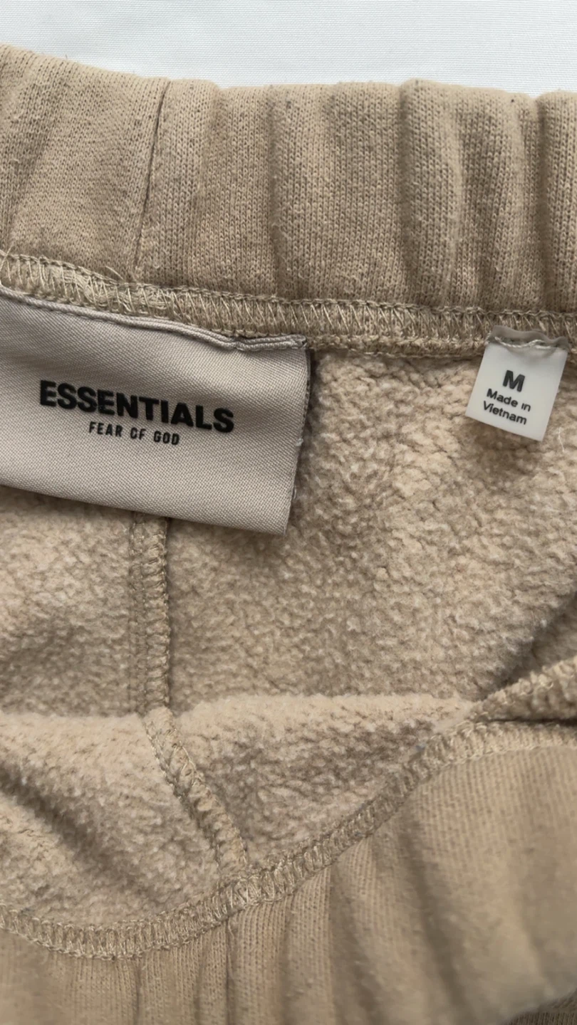 ESSENTIALS Fear of God Sweatpants - Tan - Medium - photo 2