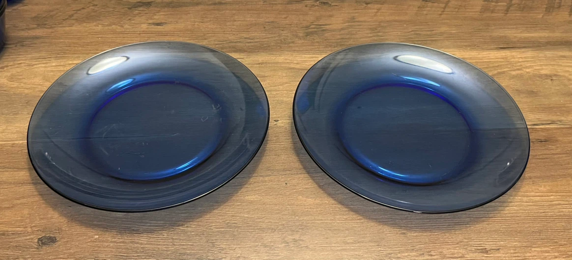 Blue Glass Serving Bowl Set - photo 4