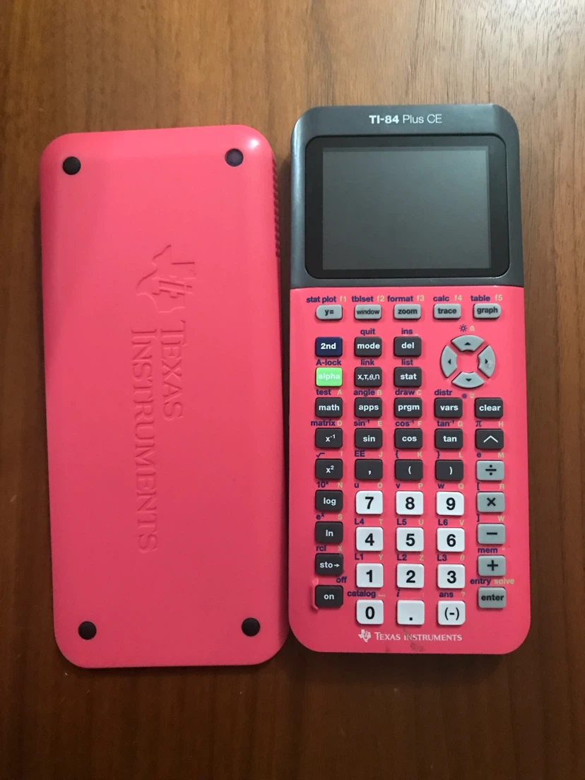 Texas Instruments TI-84 Plus CE Pink Graphing Calculator