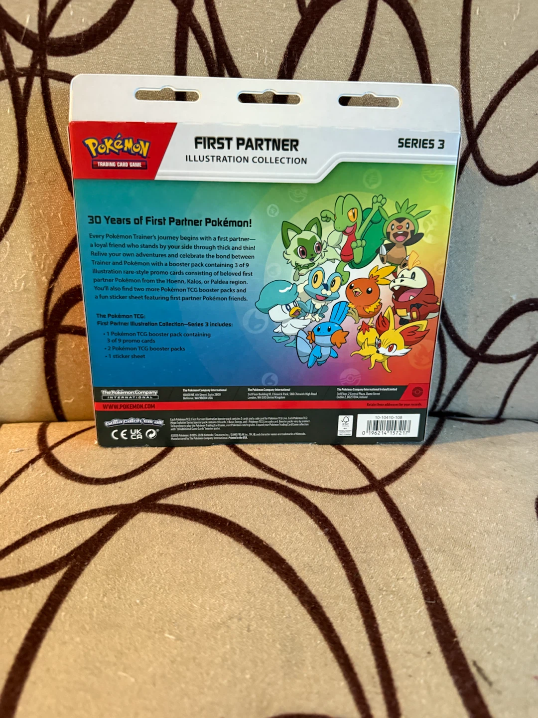 Pokémon First Partner Illustration Collection Series 3 - photo 2