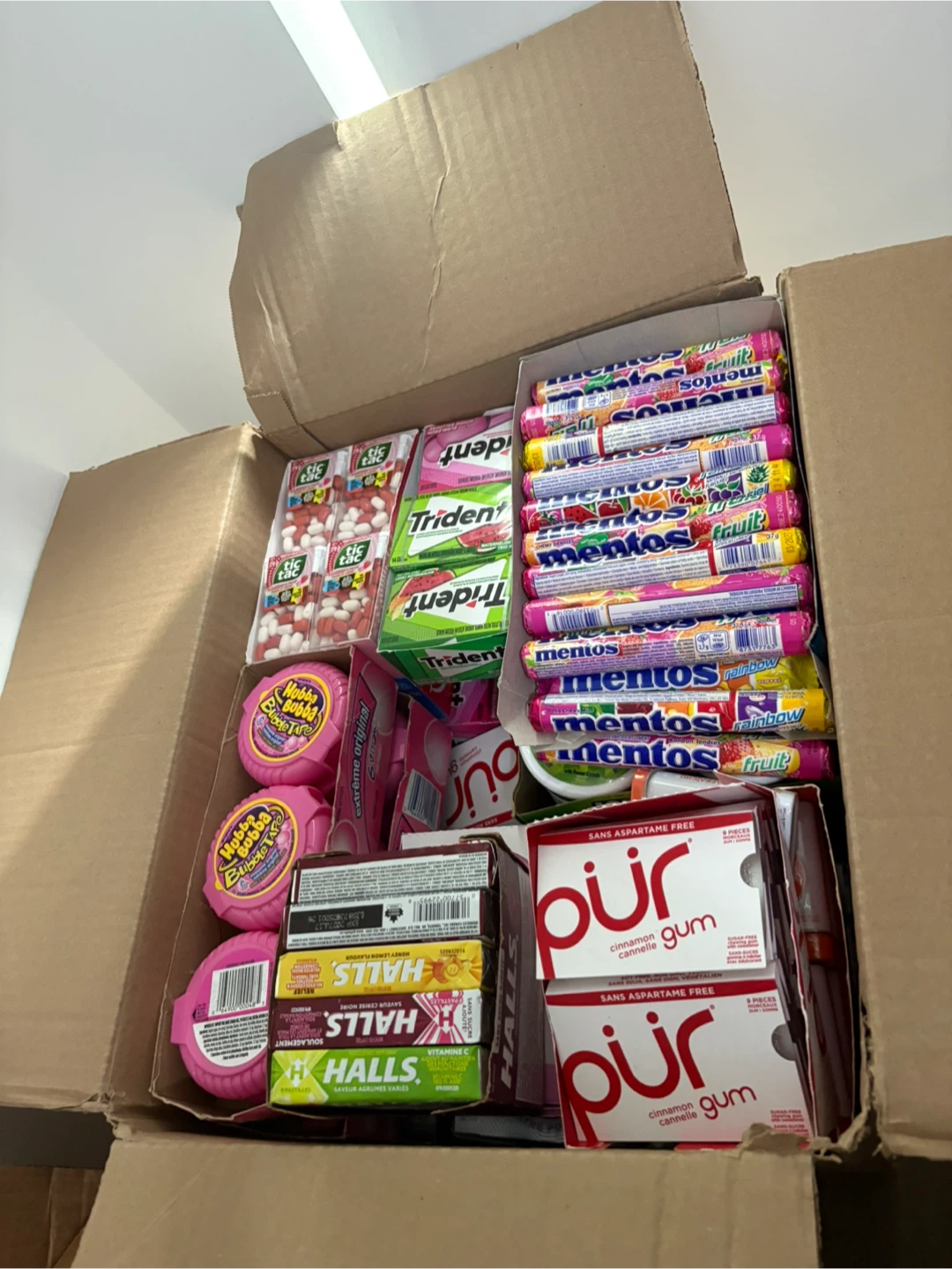 Assorted Gum and Candy Box