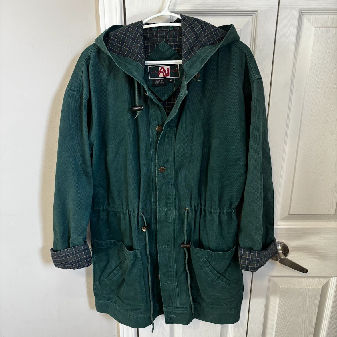 AJ Anne Marie Green Anorak Jacket