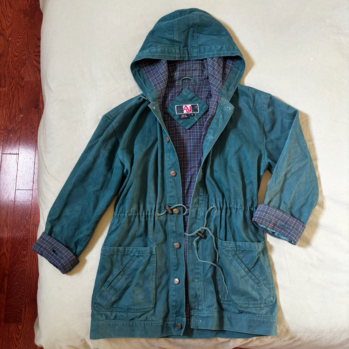 AJ Anne Marie Green Anorak Jacket - photo 2