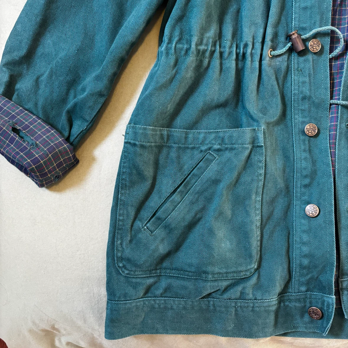 AJ Anne Marie Green Anorak Jacket - photo 4