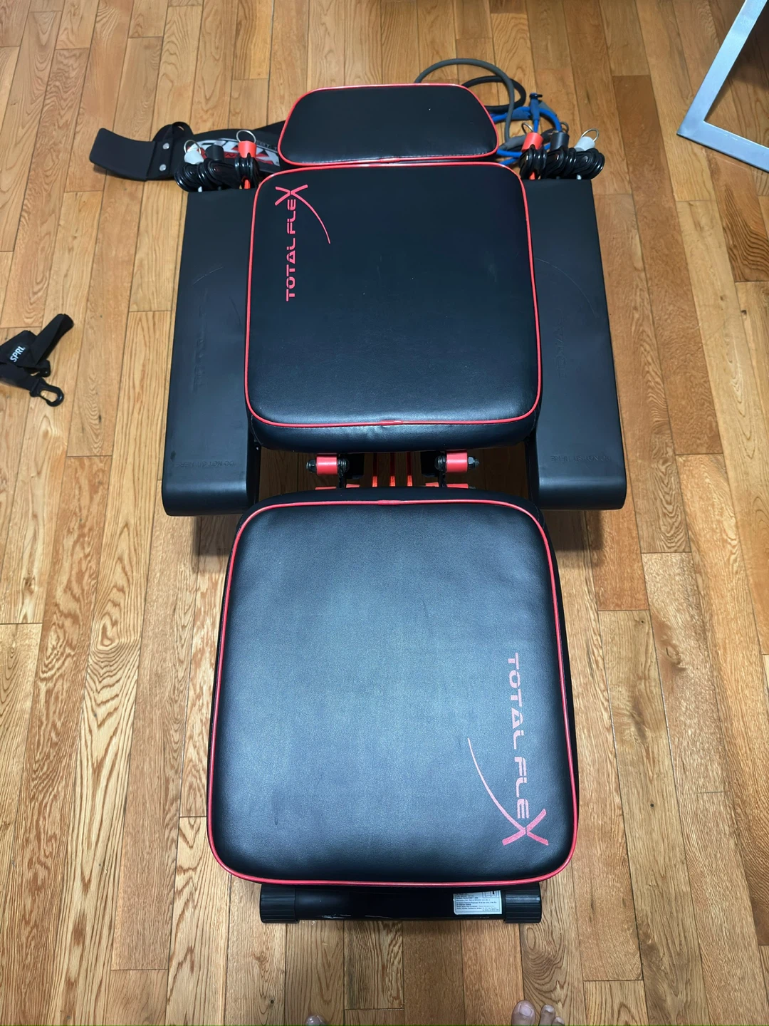 Total Flex Workout Bench with Resistance Bands