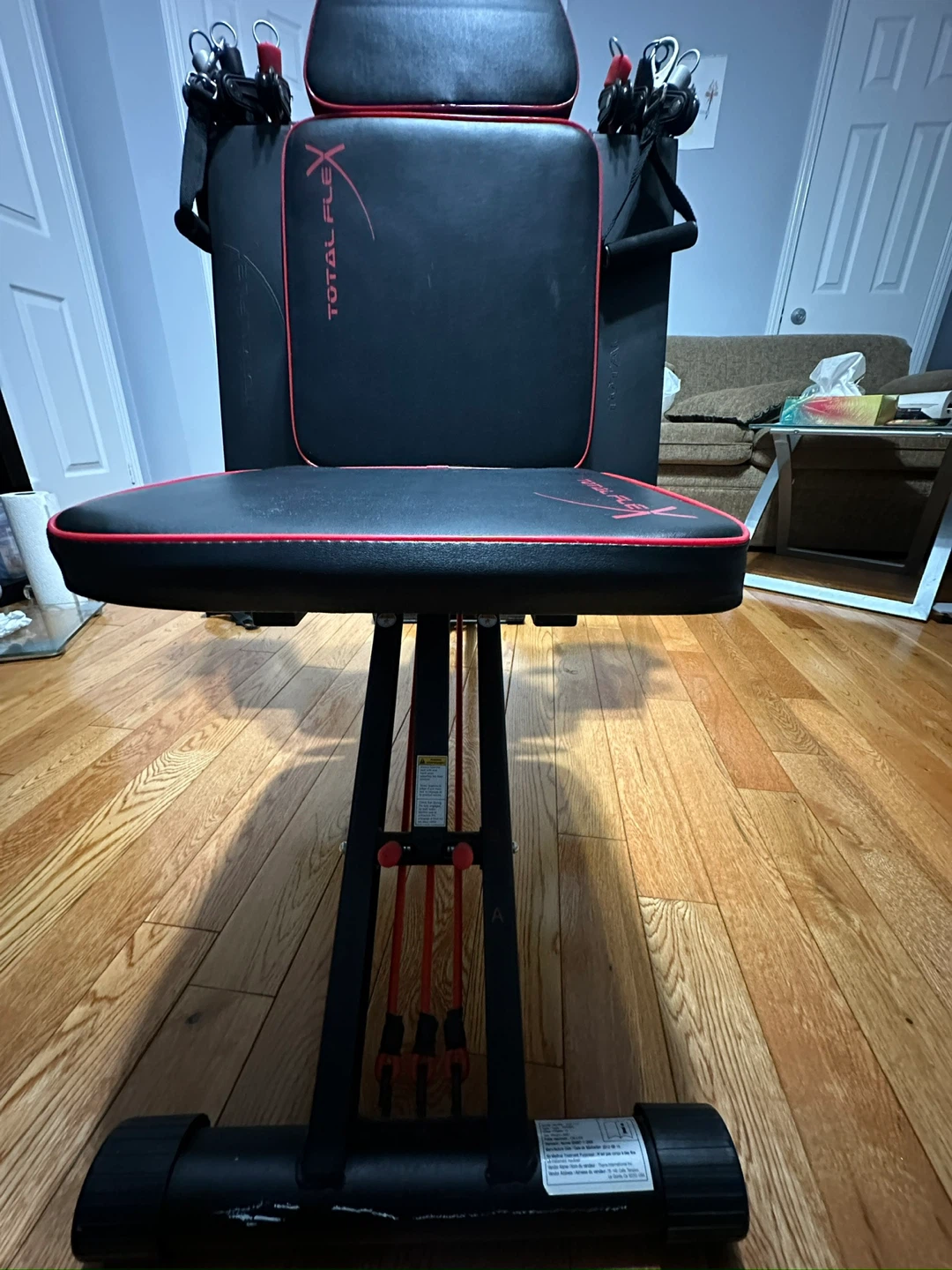 Total Flex Workout Bench with Resistance Bands - photo 5