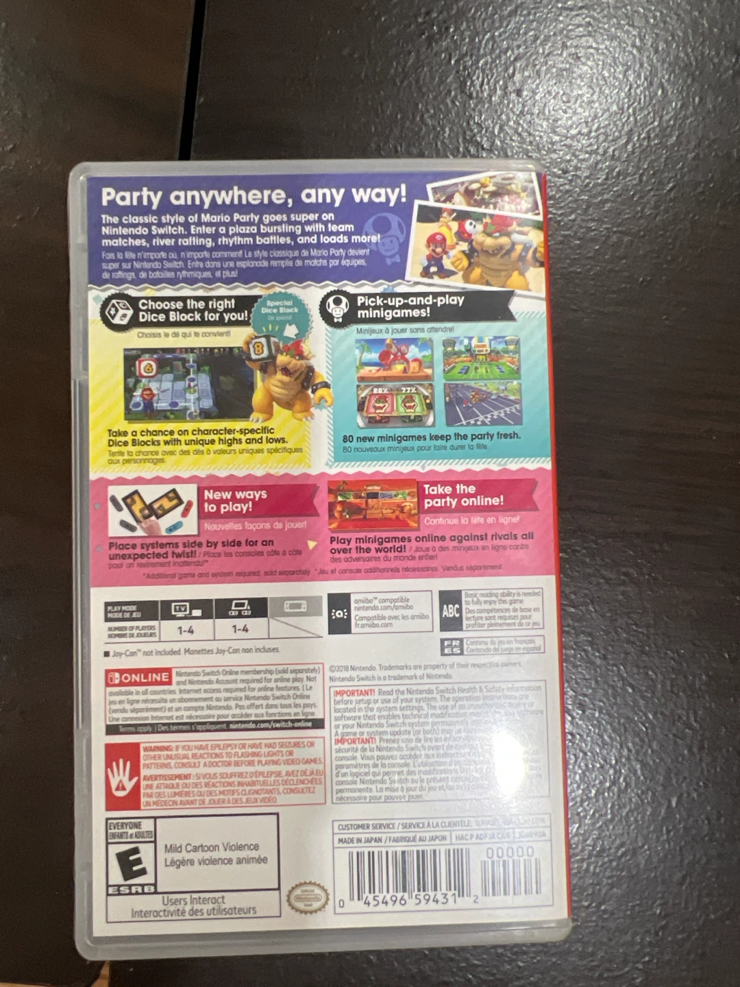 Super Mario Party Nintendo Switch Game - photo 2