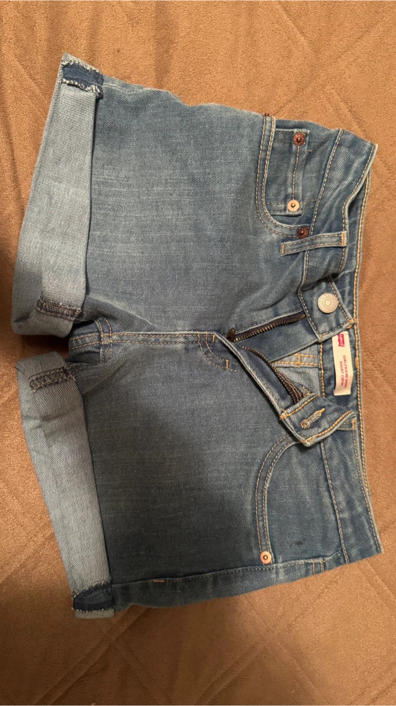 Levi's Girlfriend Shorty Denim Shorts