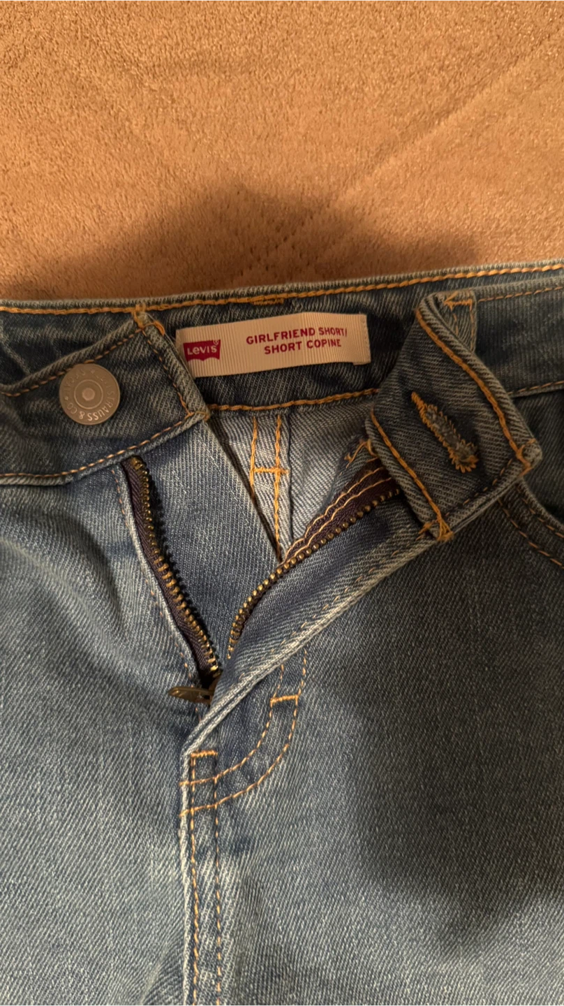 Levi's Girlfriend Shorty Denim Shorts - photo 2