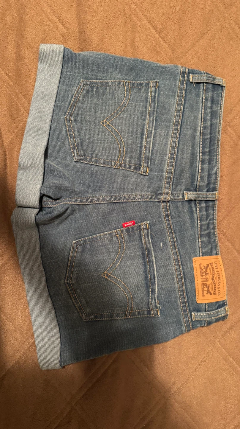 Levi's Girlfriend Shorty Denim Shorts - photo 3