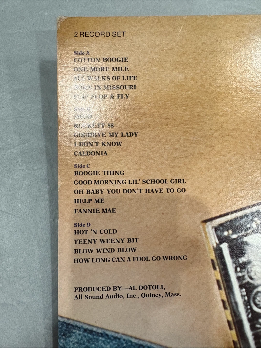 Vintage Vinyl Record James Cotton Band Live 2 Record Set - photo 3