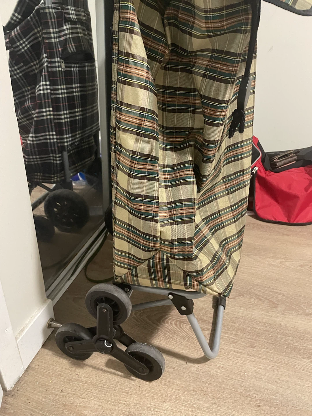Tartan Shopping Trolley Bag - photo 5