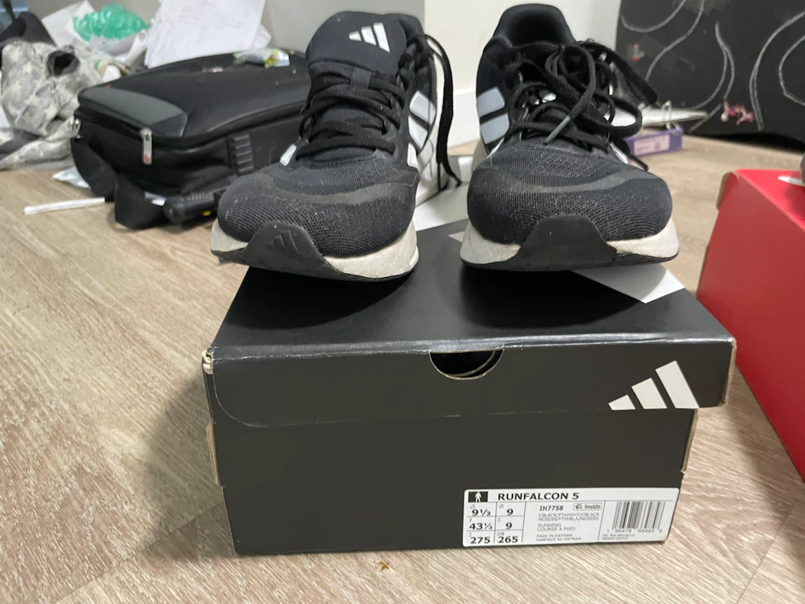 Adidas Runfalcon 5 Running Shoes - Size 9.5 - photo 3