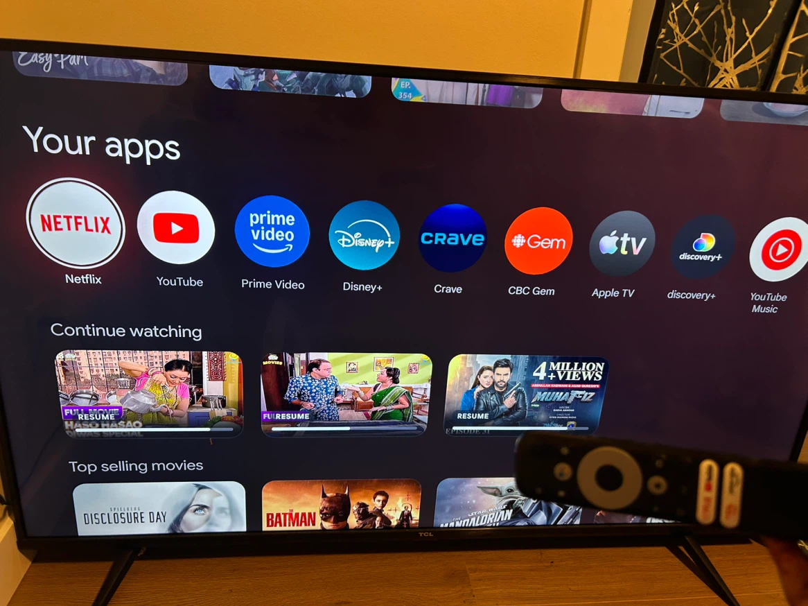 TCL 55" Smart TV - Model 55S446-CA