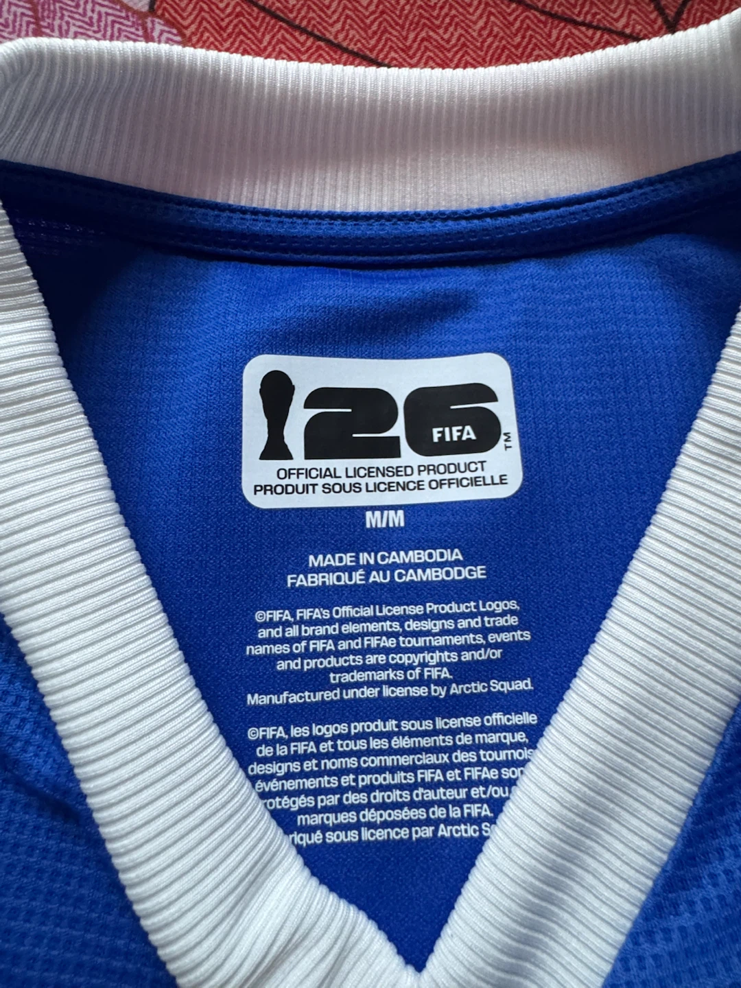 I-26 FIFA Official Licensed Italy Soccer Jersey - photo 2