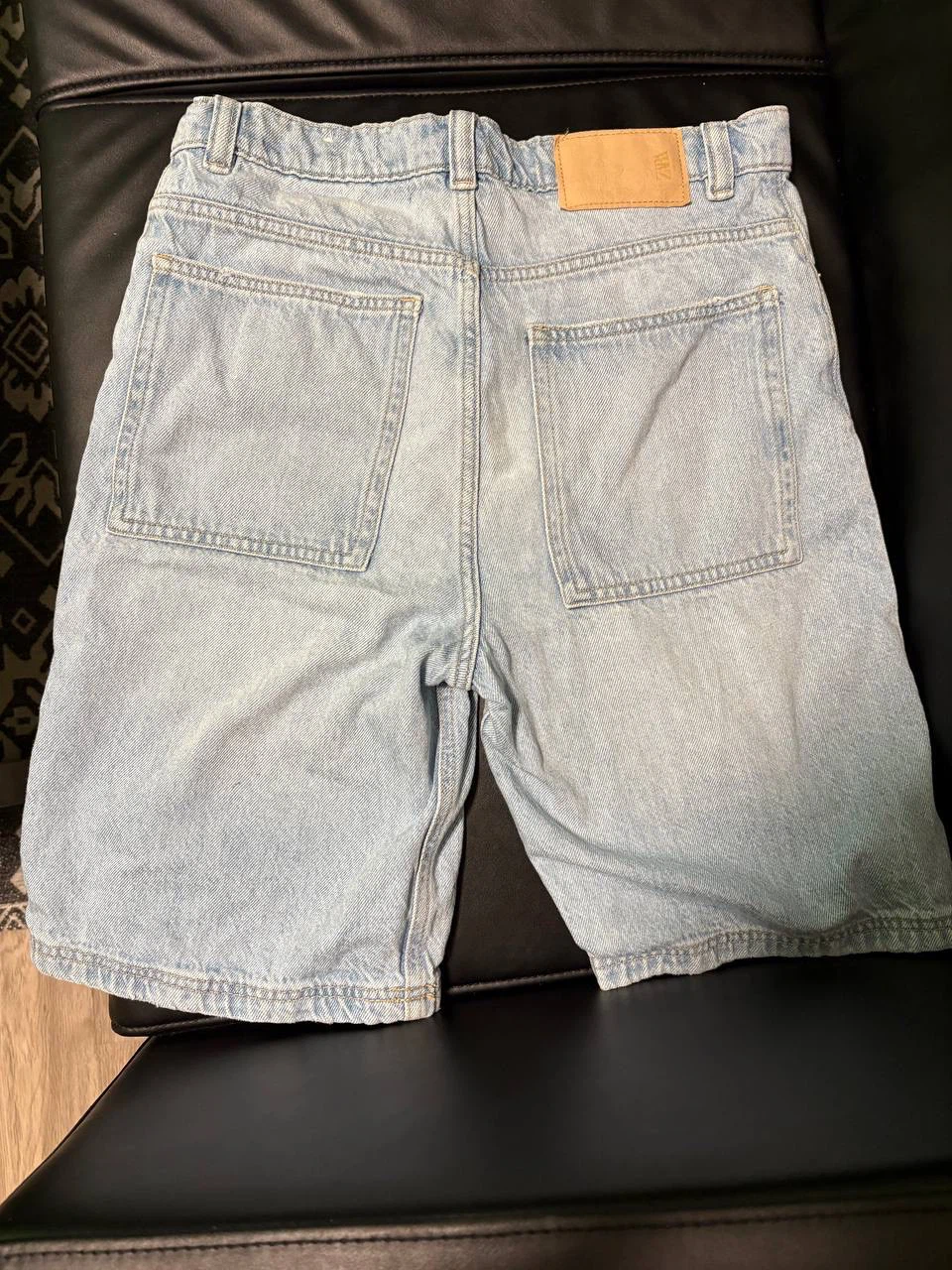 Zara Denim Shorts Size 13-14 Years - photo 2