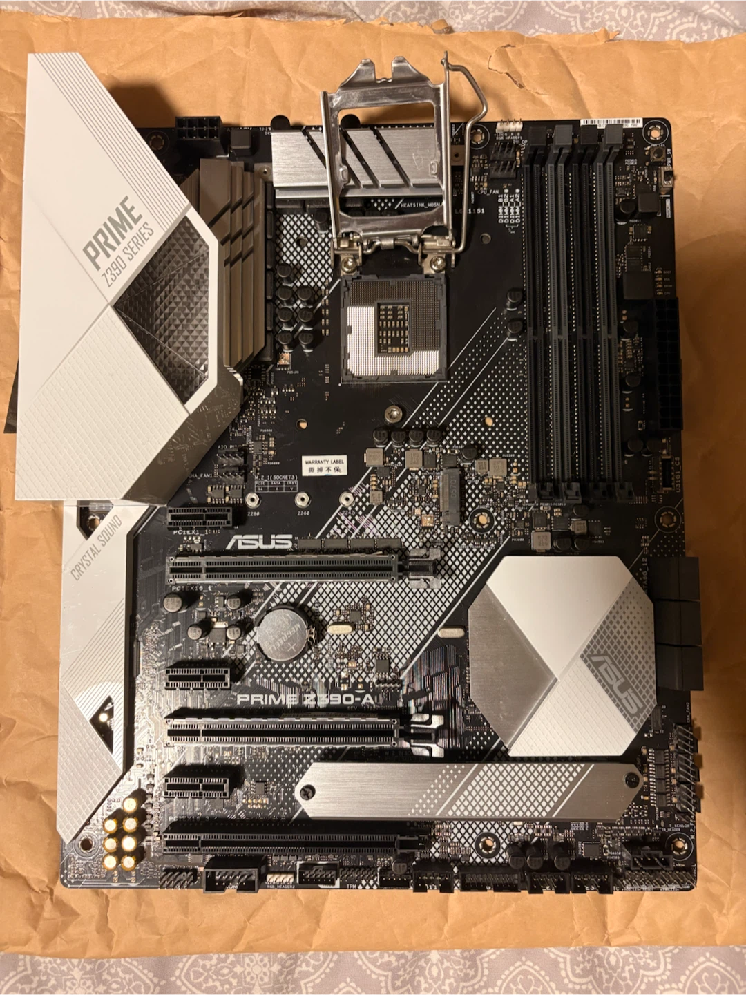 OBO ASUS PRIME Z390-A Motherboard 1151 8th and 9th gen