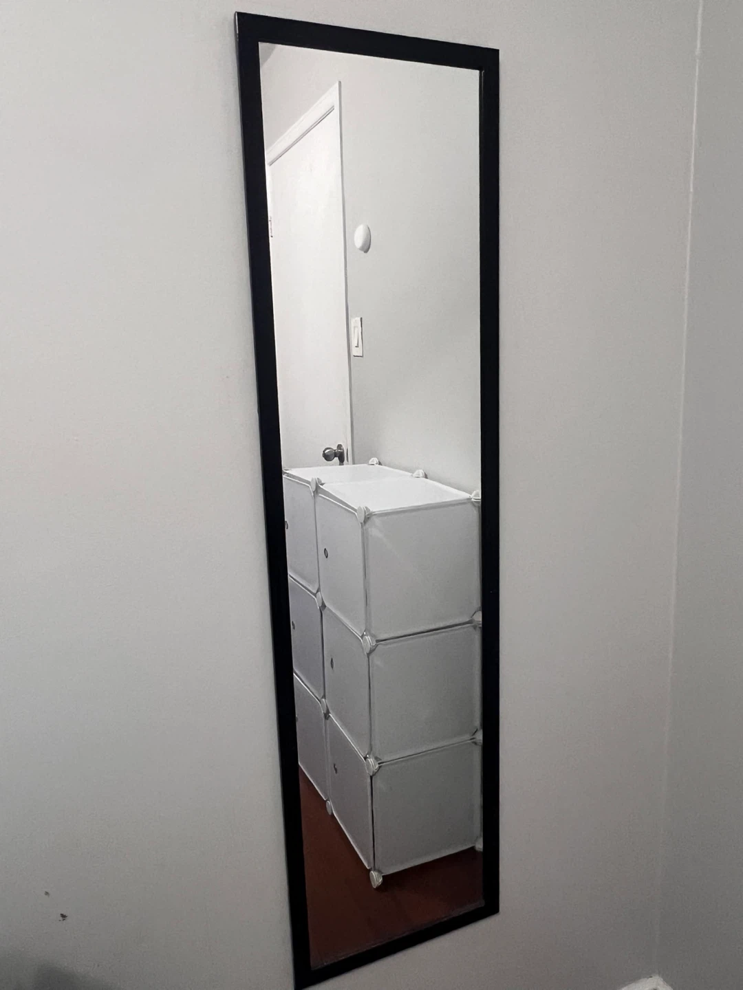 Black Framed Full Length Mirror