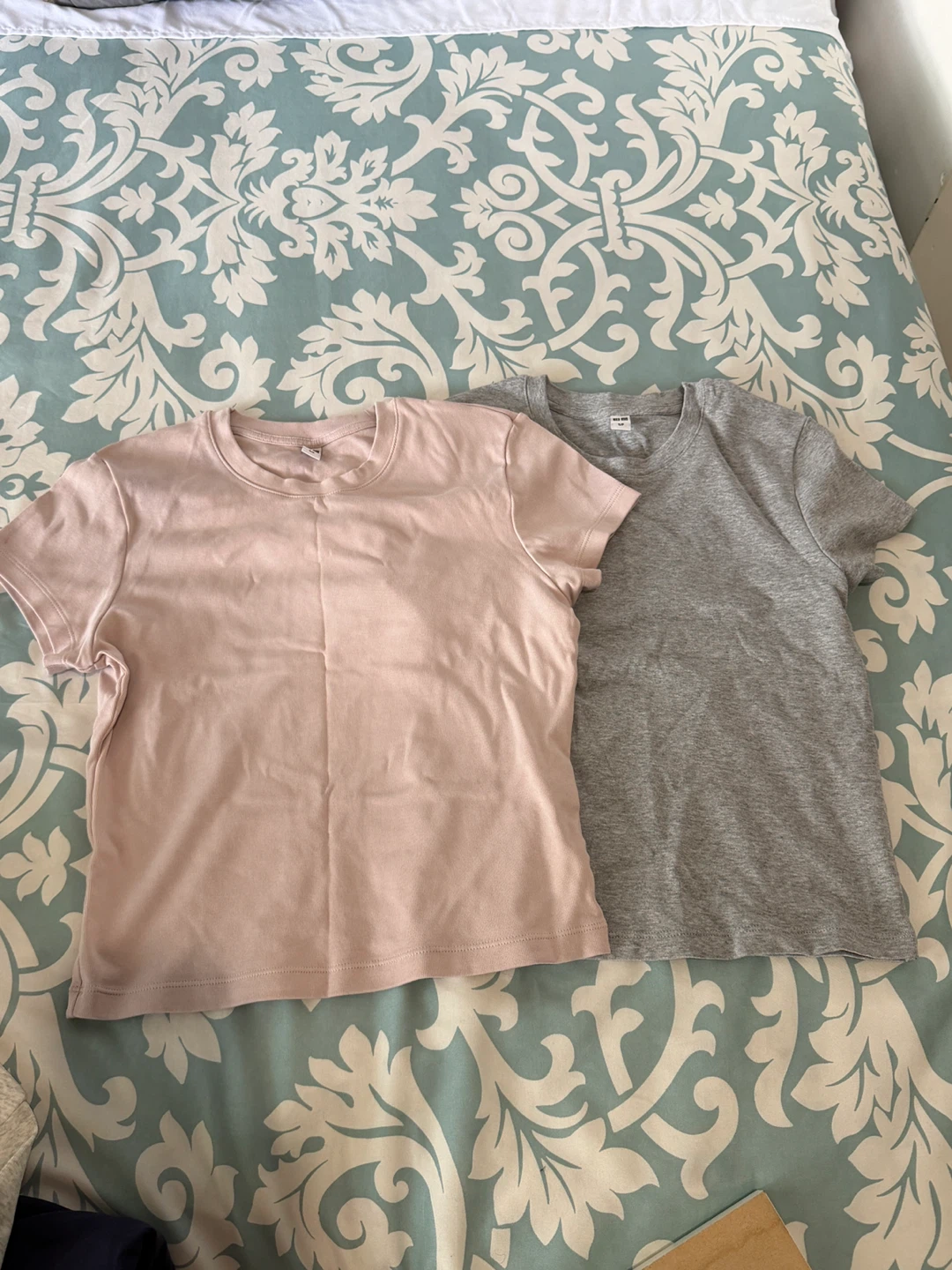 Uniqlo T-Shirts - Grey, Pink and Navy