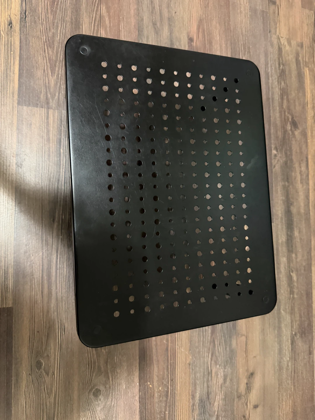 Black Metal Monitor Stand