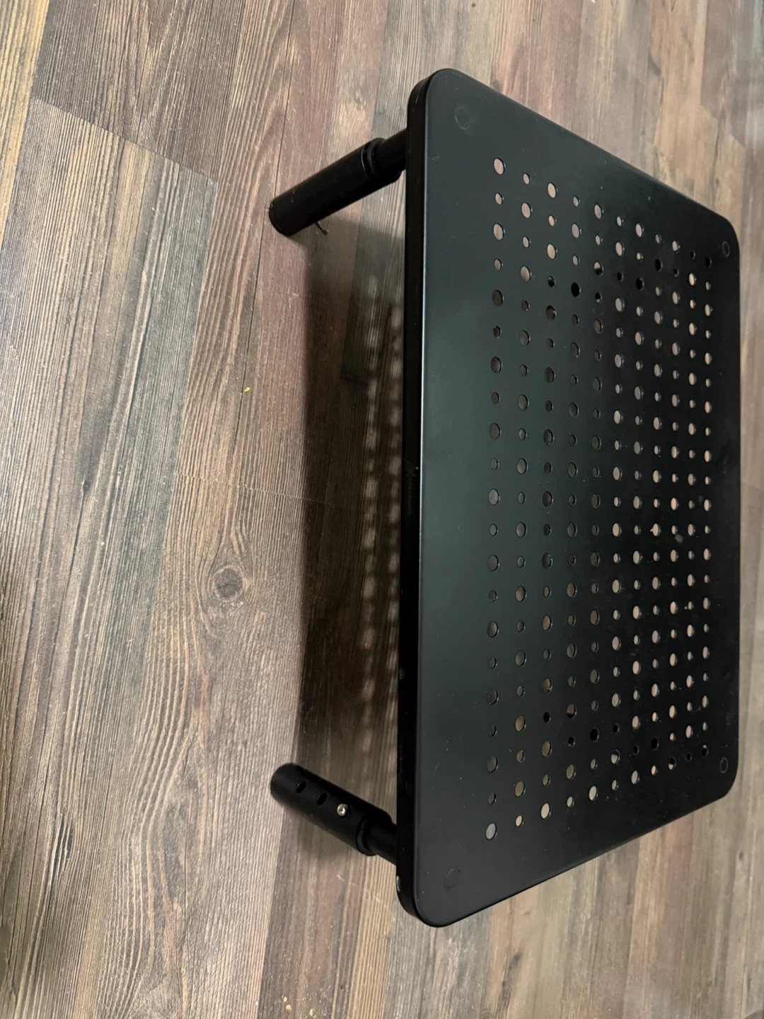 Black Metal Monitor Stand - photo 2