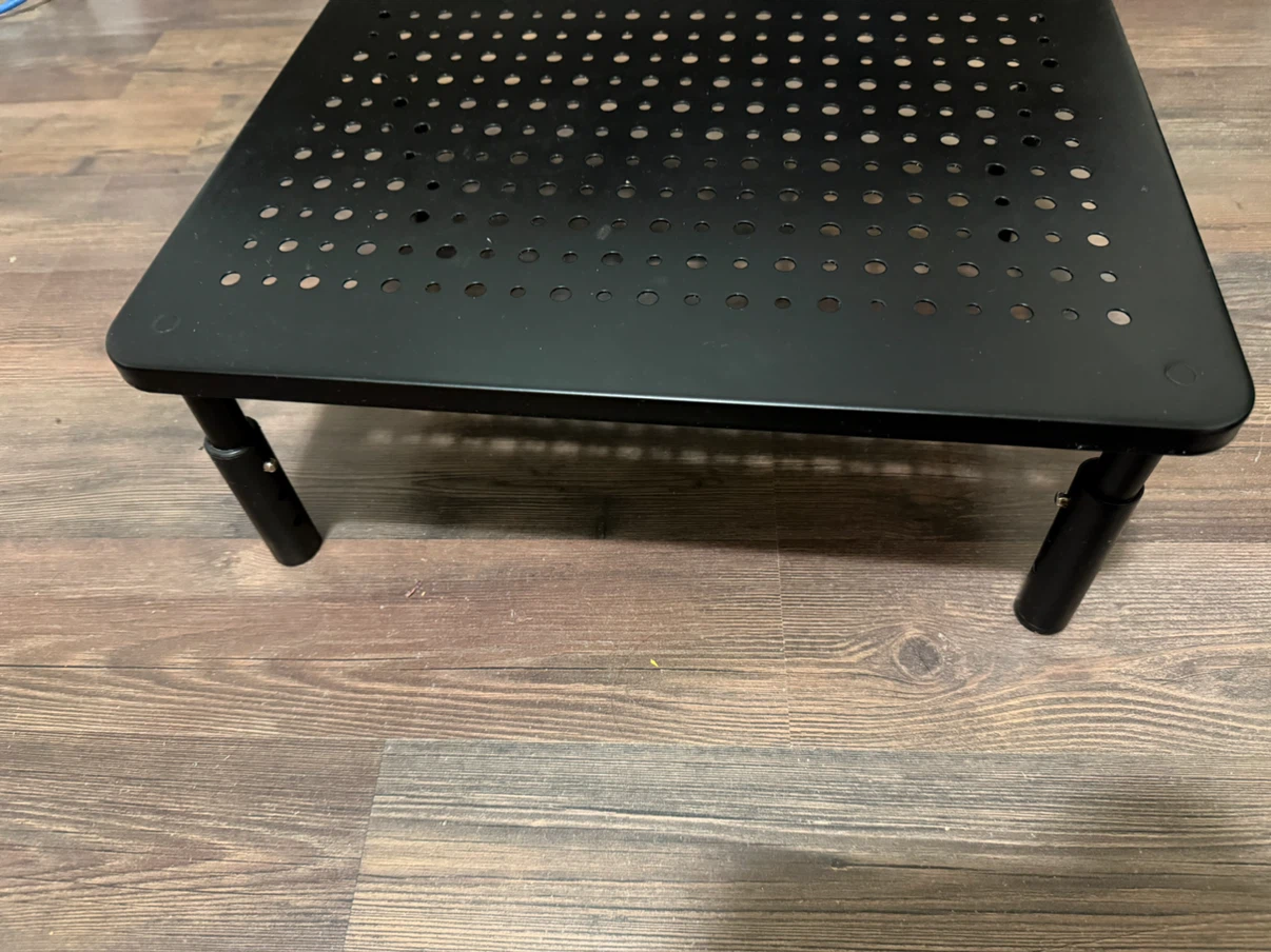 Black Metal Monitor Stand - photo 5