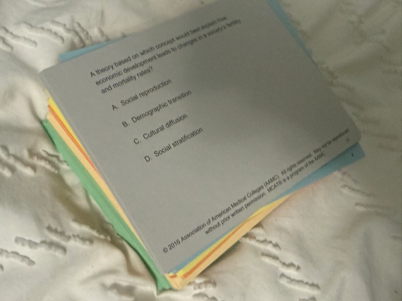 Official MCAT Flashcards by AAMC - photo 2